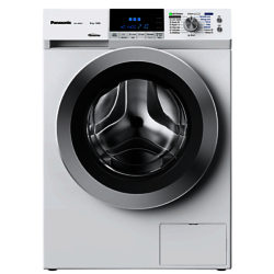 Panasonic NA-148XS1WGB Freestanding Washing Machine with Steam, 8kg Load, A+++ Energy Rating, 1400rpm Spin, White